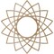 Ekena Millwork Eleanor Wood Fretwork Pierced Ceiling Medallion, Red Oak, 36"OD x 13 7/8"ID x 1/4"T CMWP36X36X0250EARO - alternate 3